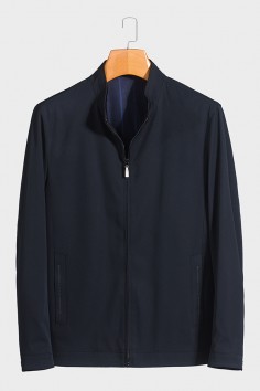 J2029  博尔顿男士新款中年立领 春装 夹克